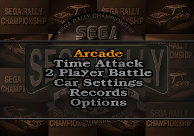 Sega Rally Championship - Screenshot - Game Select (World) - 640x448