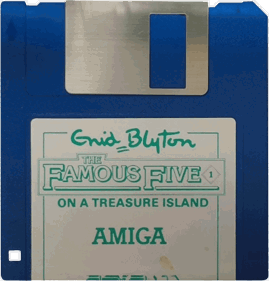 The Famous Five: Five on a Treasure Island - Disc (United Kingdom) - 637x665