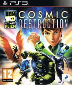 Ben 10: Ultimate Alien: Cosmic Destruction - Box - Front (Europe) - 544x640