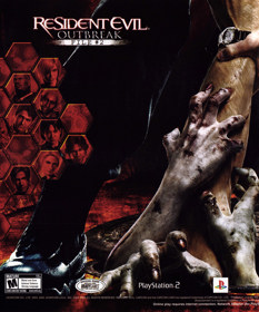 Resident Evil: Outbreak: File #2 - Advertisement Flyer - Front (North America) - 1904x2290