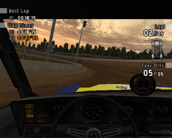 Saturday Night Speedway - Screenshot - Gameplay (World) - 640x512