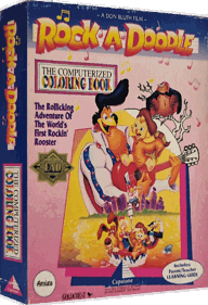 Rock-A-Doodle: The Computerized Coloring Book - Box - 3D (North America) - 850x1244