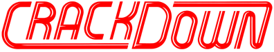 Crack Down - Clear Logo (World) - 4500x863