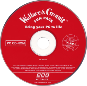 Wallace & Gromit Fun Pack - Disc (United Kingdom) - 761x759