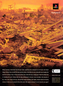 Dark Cloud - Advertisement Flyer - Front (United States) - 1614x2200