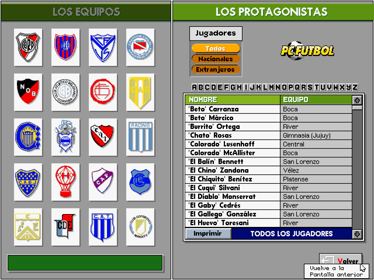 PC Fútbol Argentina: Clausura '95 - Screenshot - Gameplay (Spain) - 1920x1440