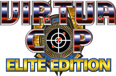 Virtua Cop: Elite Edition - Clear Logo (Europe) - 2400x1572