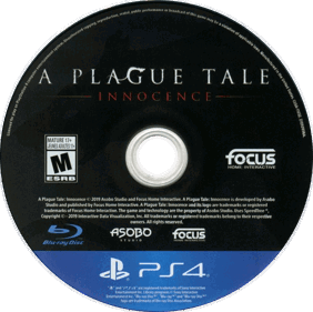 A Plague Tale: Innocence - Disc (North America) - 758x754