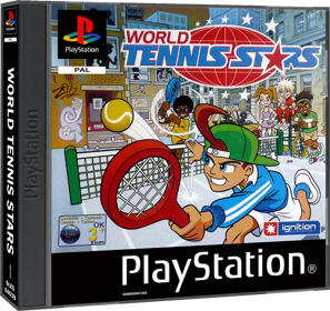 World Tennis Stars - Box - 3D (Europe) - 1409x1330