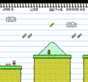 Doodle World: Redrawn - Screenshot - Gameplay (World) - 256x240