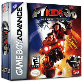 Spy Kids 3-D: Game Over - Box - 3D (North America) - 1016x998