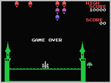King & Balloon (Team Pixelboy) - Screenshot - Game Over (World) - 256x192