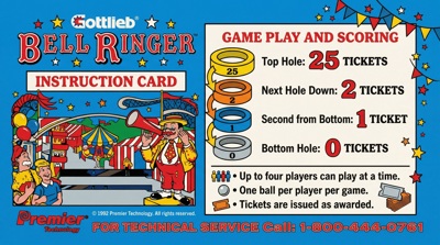 Bell Ringer - Arcade - Controls Information (World) - 2752x1536