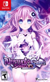 Neptunia: Sisters VS Sisters - Box - Front (North America) - 2336x3793
