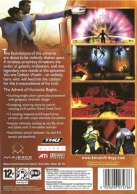 Advent Rising - Box - Back (Europe) - 563x800