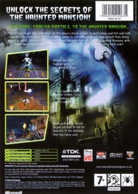 The Haunted Mansion - Box - Back (Europe) - 483x680