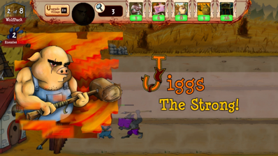 Bacon Tales: Between Pigs and Wolves - Screenshot - Gameplay (World) - 1366x768