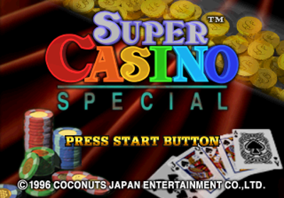 Super Casino Special - Screenshot - Game Title (Japan) - 320x224