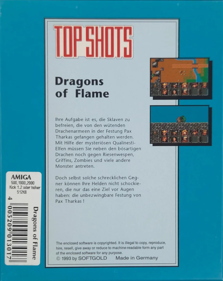 Dragons of Flame - Box - Back (Germany) - 810x1020