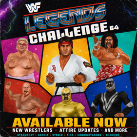 WWF Legends - Advertisement Flyer - Front (World) - 1254x1254