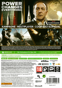 Call of Duty: Advanced Warfare - Box - Back (Europe) - 1459x2056