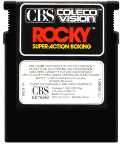 Rocky Super Action Boxing - Cart - Front (Europe) - 600x692
