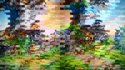 Legend of Mana - Fanart - Background (World) - 3840x2160