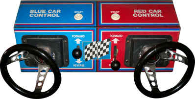 Demolition Derby (Bally Midway) - Arcade - Control Panel (United States) - 2359x1197