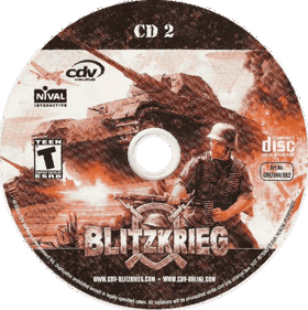 Blitzkrieg - Disc (North America) - 729x731