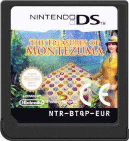 The Treasures of Montezuma - Cart - Front (Europe) - 517x564