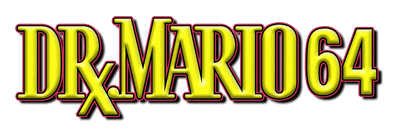 Dr. Mario 64 Recomp - Clear Logo (World) - 3238x1107