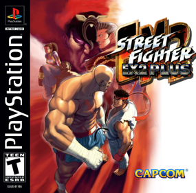 Street Fighter EX 2 Plus - Fanart - Box - Front (North America) - 1435x1414