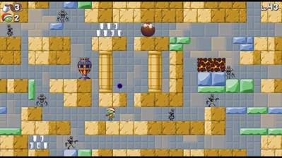 Johnny Platform Saves Christmas! - Screenshot - Gameplay (World) - 1000x562