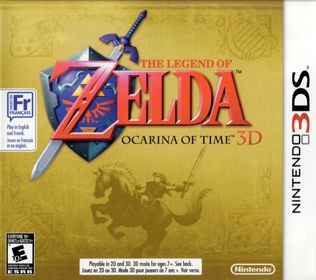The Legend of Zelda: Ocarina of Time 3D - Box - Front (Canada) - 902x800