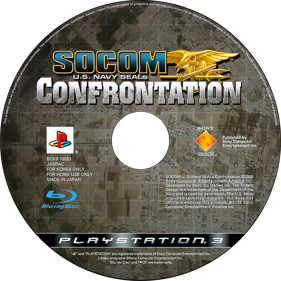 SOCOM: U.S. Navy SEALs Confrontation - Disc (Korea) - 684x684