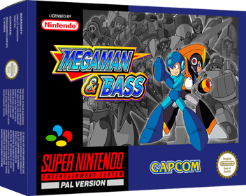 Rockman & Forte - Box - 3D (Europe) - 472x376