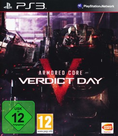 Armored Core: Verdict Day - Box - Front (Germany) - 905x1041