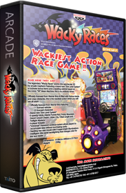 Wacky Races - Box - 3D (World) - 582x889