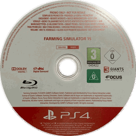 Farming Simulator 15 - Disc (World) - 1036x1032