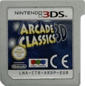 Arcade Classics 3D - Cart - Front (Europe) - 364x366