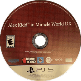 Alex Kidd in Miracle World DX - Disc (North America) - 915x909