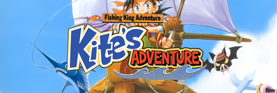Nushi Tsuri Adventure: Kite no Bouken - Arcade - Marquee (World) - 1280x431