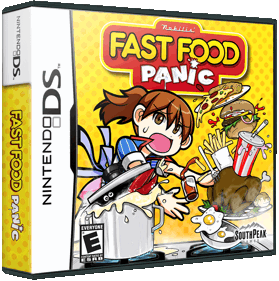 Fast Food Panic - Box - 3D (North America) - 870x875