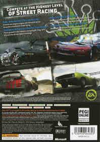 Need for Speed: ProStreet - Box - Back (Europe) - 6072x8592