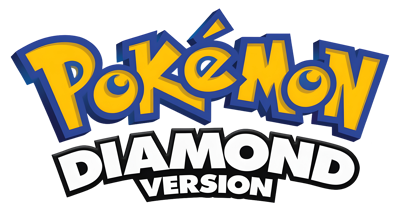 Pokémon Diamond Version - Clear Logo (World) - 4500x2398