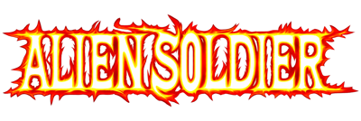 Alien Soldier - Clear Logo (Japan) - 2167x726