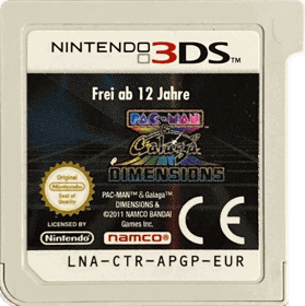 Pac-Man & Galaga Dimensions - Cart - Front (Europe) - 986x990