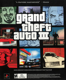 Grand Theft Auto III - Advertisement Flyer - Front (United States) - 1817x2200