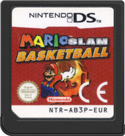 Mario Hoops 3 on 3 - Cart - Front (Europe) - 517x564