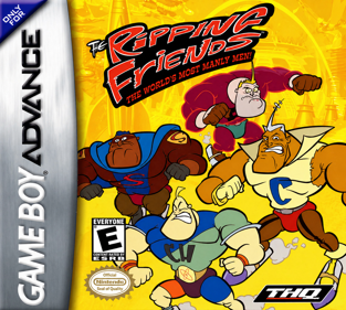 The Ripping Friends: The World's Most Manly Men! - Box - Front (North America) - 1324x1188